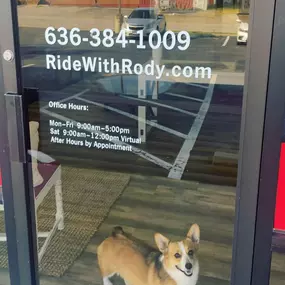 WE HAVE A VISITOR!
Ann-ba-nan, (aka, Annie) even knows where to find 'pawsitivity' and protection! ????
She will be here all day today with TeamRody spreading good vibes and reminding us to protect what we love. ????❤️
It’s time to insure your home, car, and future!
Let’s make sure they are as well-guarded as our office is today! ???????? ????️

Give us a call at 636-384-1009 to see what your personal price plan is today! ????