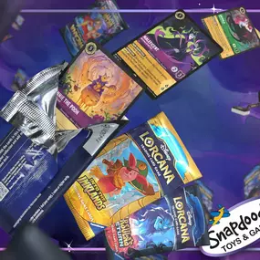 ???? Join us for a special Lorcana Draft event! ????
This Friday, May 24th, we'll be opening boosters, building improvised decks, and competing for packs from the newly released Lorcana Ursula's Return! ????‍♀️✨
Only 8 seats available, so call our Seattle location for more info and reserve your spot!????️
????Seattle Snapdoodle: (206) 782-0098
Don't miss out on the magic - see you there, Illumineers!
 #LorcanaDraft #UrsulasReturn #SeattleEvents #TCG