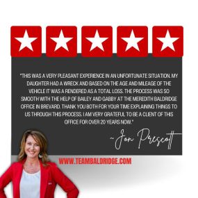 Meredith Baldridge - State Farm Insurance Agent - Customer reviews