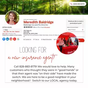 Meredith Baldridge - State Farm Insurance Agent