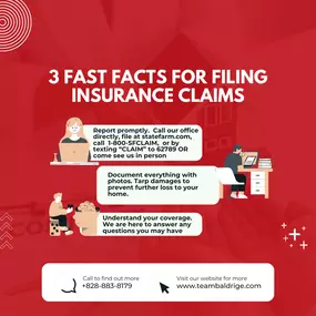 3 Fast Fact for Filing Insurance Claims