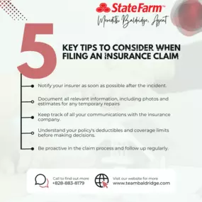 5 Key Tips to Consider When Filing An Insurance Claim