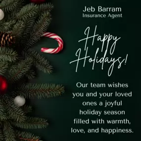 Happy Holidays from Jeb Barram State Farm! ????