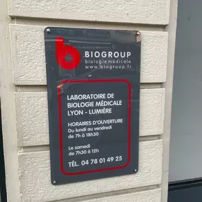 Bild von BIOGROUP - Laboratoire de Lyon Lumière