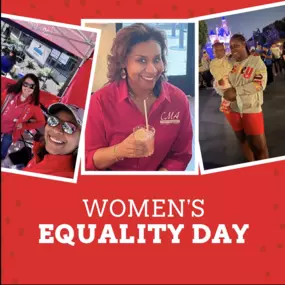 Today, we're celebrating the accomplishments of women everywhere. Happy Women's Equality Day.