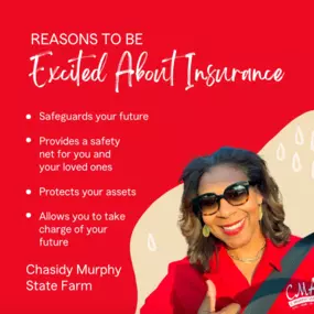 We're spreading our excitement and passion about insurance today. Here are some reasons to get excited about insurance.