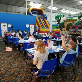Jump!Zone Party Play Center - Florence, KY  859.283.5867 - Birthday Parties, Inflatables, Mai Pizza, Icee, Bunny Blue Ice Cream