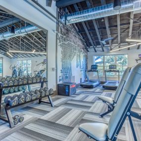 Fitness Center The Beck at Hidden River Apartments