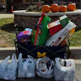 Happy National Make a Dog’s Day!
Today, we had the pleasure of delivering donations from our Make a Dog’s Day fundraiser to the Humane Society of Huron Valley! It was heartwarming to meet so many adoptable pups and learn about the amazing work they do. Together, we are making a difference for these dogs! A community spotlight video will be posted tomorrow with more information about HSHV.

How did you make your dog’s day today? Share a comment or photo.