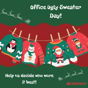 ????✨ It’s the most wonderful time of the year at the office! ???????????? Our team is rocking their most festive, goofy, and downright ugly sweaters to celebrate the season! ???????? Now we need YOUR help to crown the champion of holiday cheer! ????
 Who wore it best? Cast your vote and let us know which sweater brings the most jolly spirit! ????????????