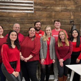 Rocking red for a healthy heart! ❤️???? It’s National Wear Red Day and our team is showing their support for heart health awareness. Wishing everyone a healthy and happy weekend ahead!