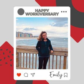 Cheers to 8 fantastic years with Emily! ????From day one, your passion and dedication to helping our customers has been clear! Here’s to the incredible journey so far and the exciting adventures still to come. Happy Workiversary! ????????