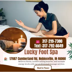 Massage techniques are commonly applied with hands, fingers, 
elbows, knees, forearms, feet, or a device. 
The purpose of massage is generally for the treatment of 
body stress or pain.