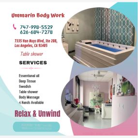 People seek out a massage for many reasons. Among these are healing, relaxation, and stress relief. 
No matter the reason for the massage the ultimate goal is to feel better and relaxed. 
A table shower, can add to that relaxation.