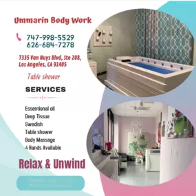 People seek out a massage for many reasons. Among these are healing, relaxation, and stress relief. 
No matter the reason for the massage the ultimate goal is to feel better and relaxed. 
A table shower, can add to that relaxation.