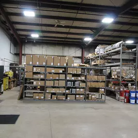 Warehouse at RDO Truck Center in Lexington, NE.