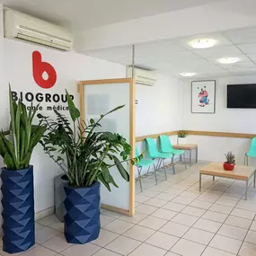 Biogroup Laborizon Bretagne - Laboratoire Sillon - Salle d'attente