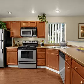 Spacious Kitchens