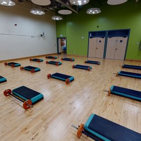 Group exercise studio at Harborne Pool & Fitness Centre