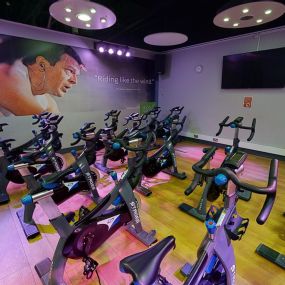 Group cycling studio at Harborne Pool & Fitness Centre