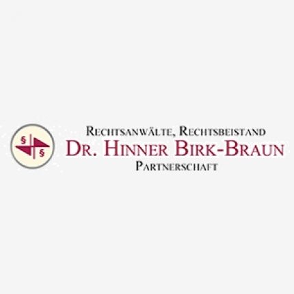 Logo van Rechtsanwälte und Rechtsbeistand Dr. Hinner, Birk-Braun - Partnerschaft