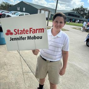 Proud to support the St. Theresa Catholic Church youth group golf fundraiser. Looks like a great time and my sign model, Collin, is pretty handsome too!