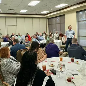 We loved networking with other local leaders and getting to hear from Senator Jeremy Stine at the West Calcasieu Chamber of Commerce monthly luncheon!