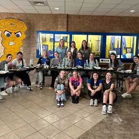 I love supporting the youth of this parish! Our kids are blessed with amazing opportunities and truly the best coaches. Good luck Sulphur High School Girls Basketball on the rest of your season!