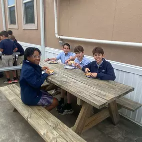 Such a fun day at Our Lady's School celebrating these students and their awesome grades! Proud to be a Partner in Education with this special school. ???????????? #maboustatefarm #PartnerinEducation #GiveBack