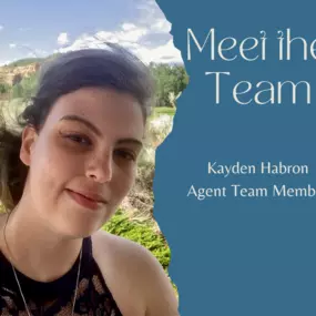 Meet Kayden!
Kayden serves our State Farm customers as an Agent Team Member. Kayden is licensed to assist you with your life, health, home, and auto insurance needs. Although they've landed in many places throughout their life, Kayden now calls Pueblo, CO home. When they aren't busy helping our State Farm customers at our office, Kayden enjoys reading, hiking with their beagles, and playing board games with their family. Call our Colorado Springs, CO insurance office today for a car or home quot