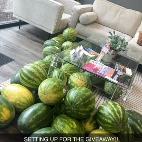 That’s a wrap on our Good Neighbor Drive Thru - SuMmER EdItIoN! We had a great day giving back  & spreading smiles to the Hendersonville community who has shown so much love & support to US! Huge thanks to Mary & @3a_glass for contributing to our giveaway of 60+ watermelons today! ????????????