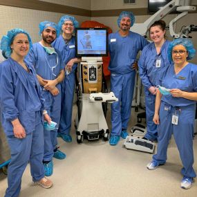 Michigan Eye Institute Surgeons in the operating room.