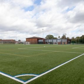 Football pitches at Ryeish Green Sports Hub