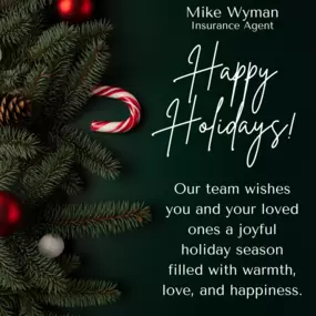 Happy Holidays from Mike Wyman State Farm! ????