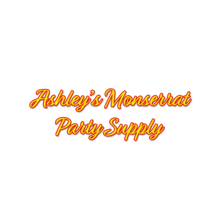 Logotyp från Ashley's Monserrat Party Supply