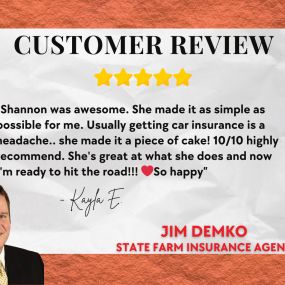 We love customer reviews!