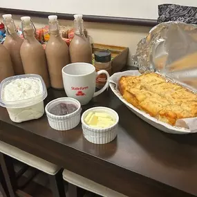 Homemade Biscuits & Cocoa