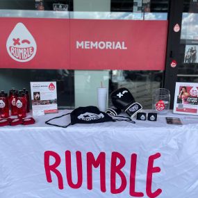 See our page on social media for event details to learn more about Rumble in-person and win free goodies! @rumbleboxingmemorial