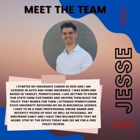 Meet The Team! Stop by and say hi to Jesse! #MeetTheTeam #gregarcherinsurance #batonrougeinsurance #TeamMemberTuesday

☎️(225) 752-5217
????5606 Stumberg Ln
Baton Rouge, LA 70816