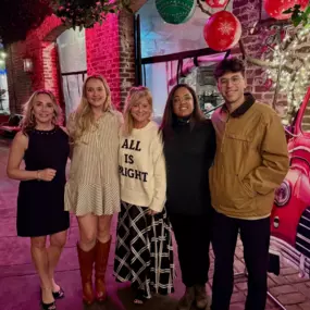 We celebrated our 2024 Agency Holiday Party with an amazing dinner at Marbled and Fin and a festive show at Charleston Music Hall. So grateful for this incredible team and all we accomplish together to protect families every day. Here’s to more fun and success in the new year!