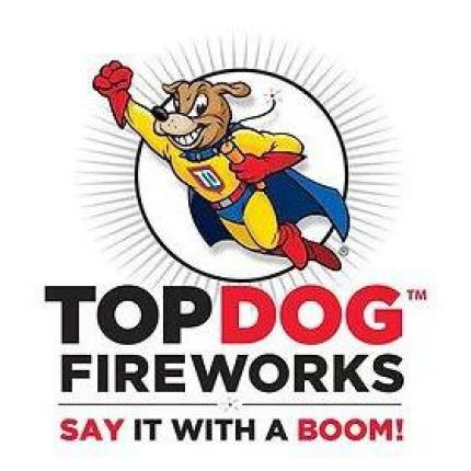 Logotyp från TOPDOG Fireworks Crosby