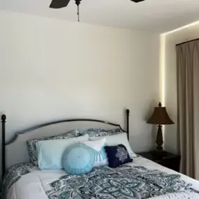 Newly Painted Bedroom