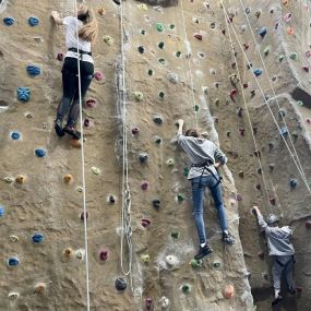 Climbing wall at Elmbridge Xcel Leisure Complex