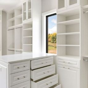 Here at Scherer  Custom Closets, you dream it, we build it! Contact us today and bring your blueprint to our appointment.