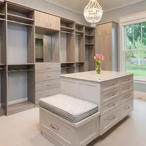 Our designs are never prefabricated. Your closets and storage solutions will be based on your own blueprints and built by our team right in Brooklyn Park.