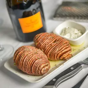 Crispy Hasselback Potatoes