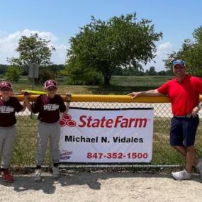 Supporting our local baseball team!