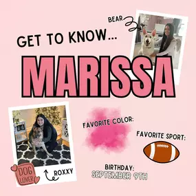 Meet the Team! ✨ Introducing Marissa! Marissa is in our York, PA office and  has been with us the longest! ????
Marissa is so bright, and has such a fun personality. Her bubbly personality really adds a special touch to our team! 
We'd love to hear from you - drop a comment and let us know how Marissa has made a positive impact on your experience with us! ✨