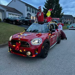 Christmas parade with Vince Cerceo State Farm Insurance Agent