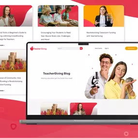 “My wrist is sore from clicking to approve all this content you guys have been creating for us.” Jerry Federico, Chairman of the Board and President of TeacherGiving